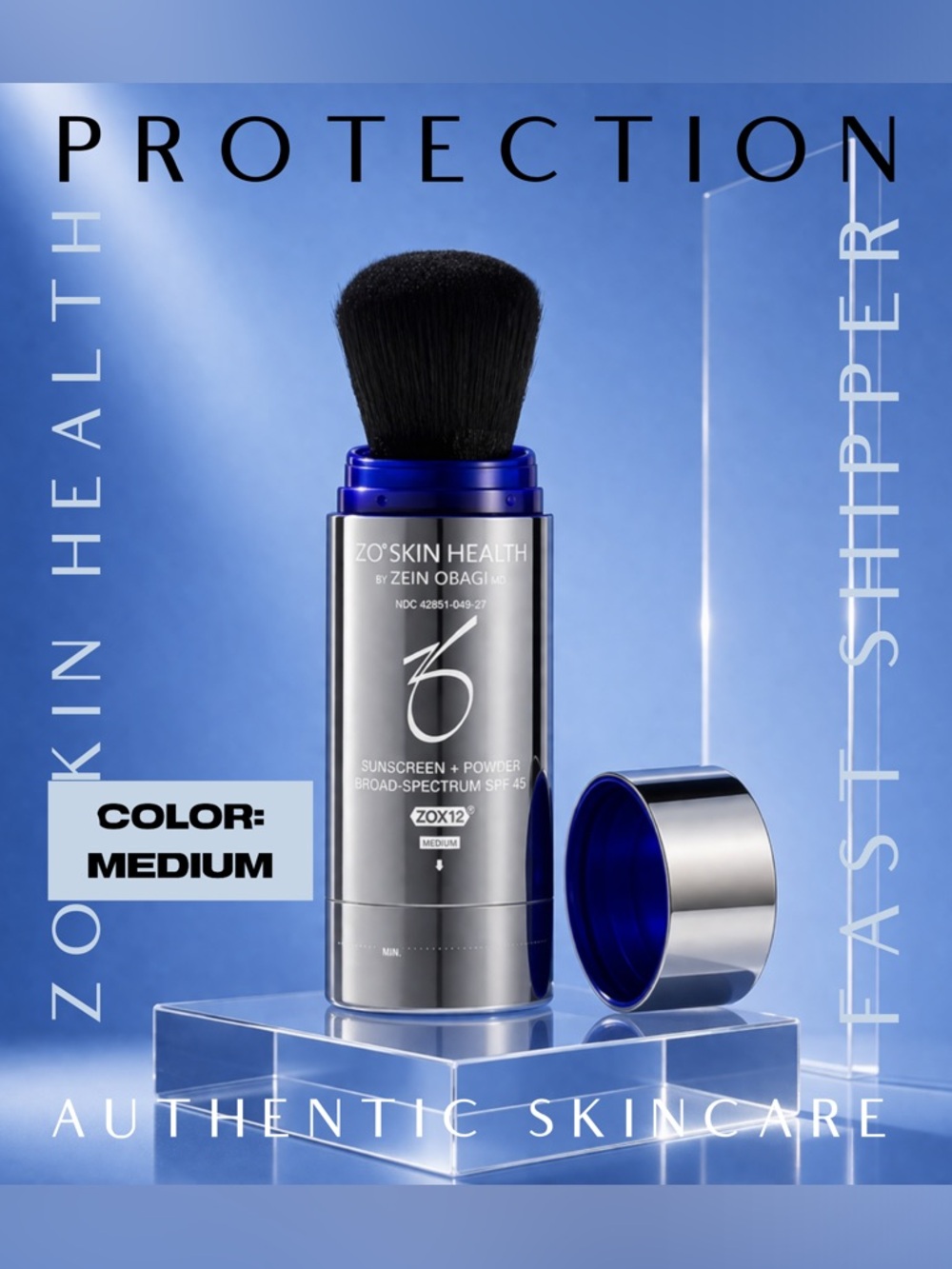 ☀️ ZO Sunscreen + Powder SPF (Medium) + 3 BONUS Gifts 💙 ($175 Value)
